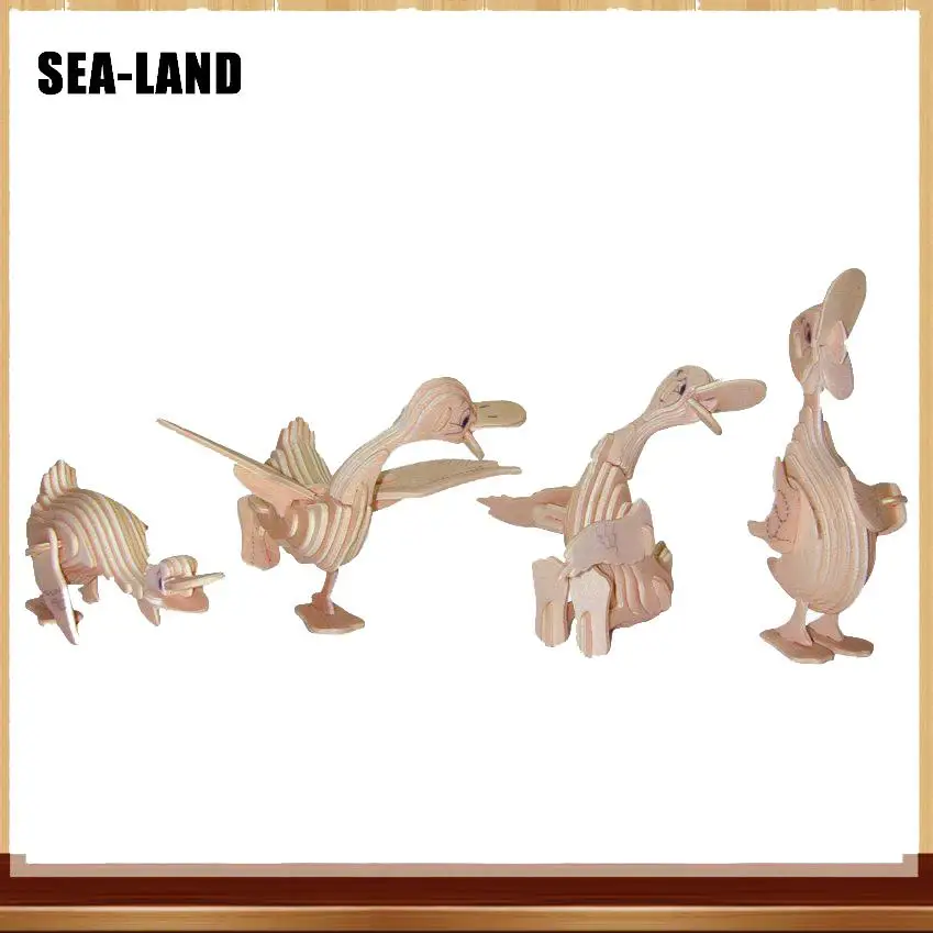 New 3D Diy Wooden Puzzle Toys For Children Cartoon Duck Educational Animal Puzzles For Adults Montessori Toy Hobby Gift For Kids
New 3D Diy Wooden Puzzle Toys For Children Cartoon Duck Educational Animal Puzzles For Adults Montessori Toy Hobby Gift For Kids