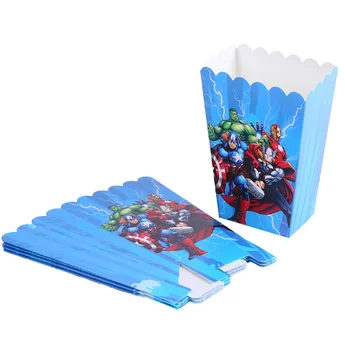 12pcs Popcorn box Avengers Birthday Party Decoration kids easter Party supplies baby shower decor Activity goods halloween
12pcs Popcorn box Avengers Birthday Party Decoration kids easter Party supplies baby shower decor Activity goods halloween