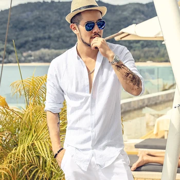 Men's Casual Shirt Slim Fit Men's Casual Striped Shirt Long Sleeve Formal Dress Shirts Men Male Clothing Camisa S2171-2
Men's Casual Shirt Slim Fit Men's Casual Striped Shirt Long Sleeve Formal Dress Shirts Men Male Clothing Camisa S2171-2