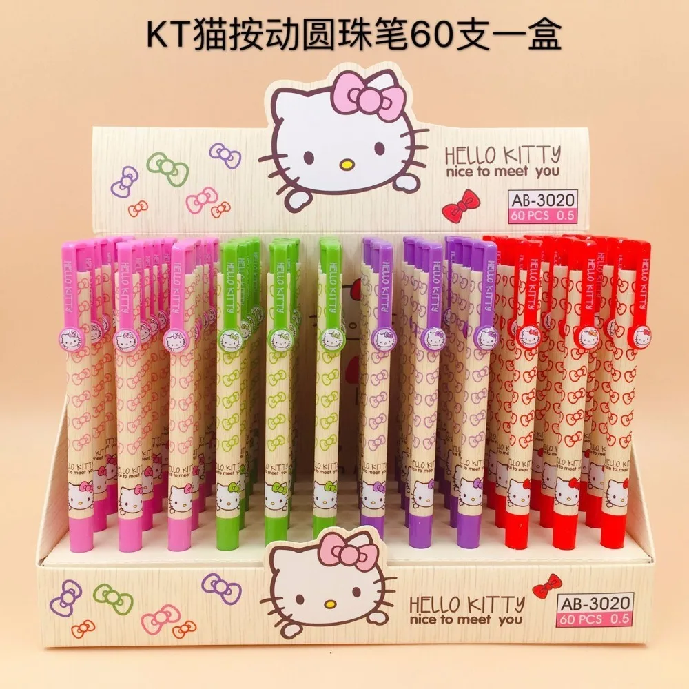 1 Lot=60pcs Hello Kitty Doraemon Cartoon Anime Ballpoint Pen Students Stationery Promotion Gift Children Prize 0.5mm
1 Lot=60pcs Hello Kitty Doraemon Cartoon Anime Ballpoint Pen Students Stationery Promotion Gift Children Prize 0.5mm