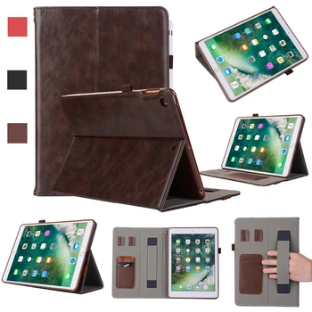 Vintage Handheld Genuine Leather Case for New iPad 9.7 inch 2017 Business Foldable Stand Smart Cover for Apple iPad 2017 9.7"
Vintage Handheld Genuine Leather Case for New iPad 9.7 inch 2017 Business Foldable Stand Smart Cover for Apple iPad 2017 9.7"