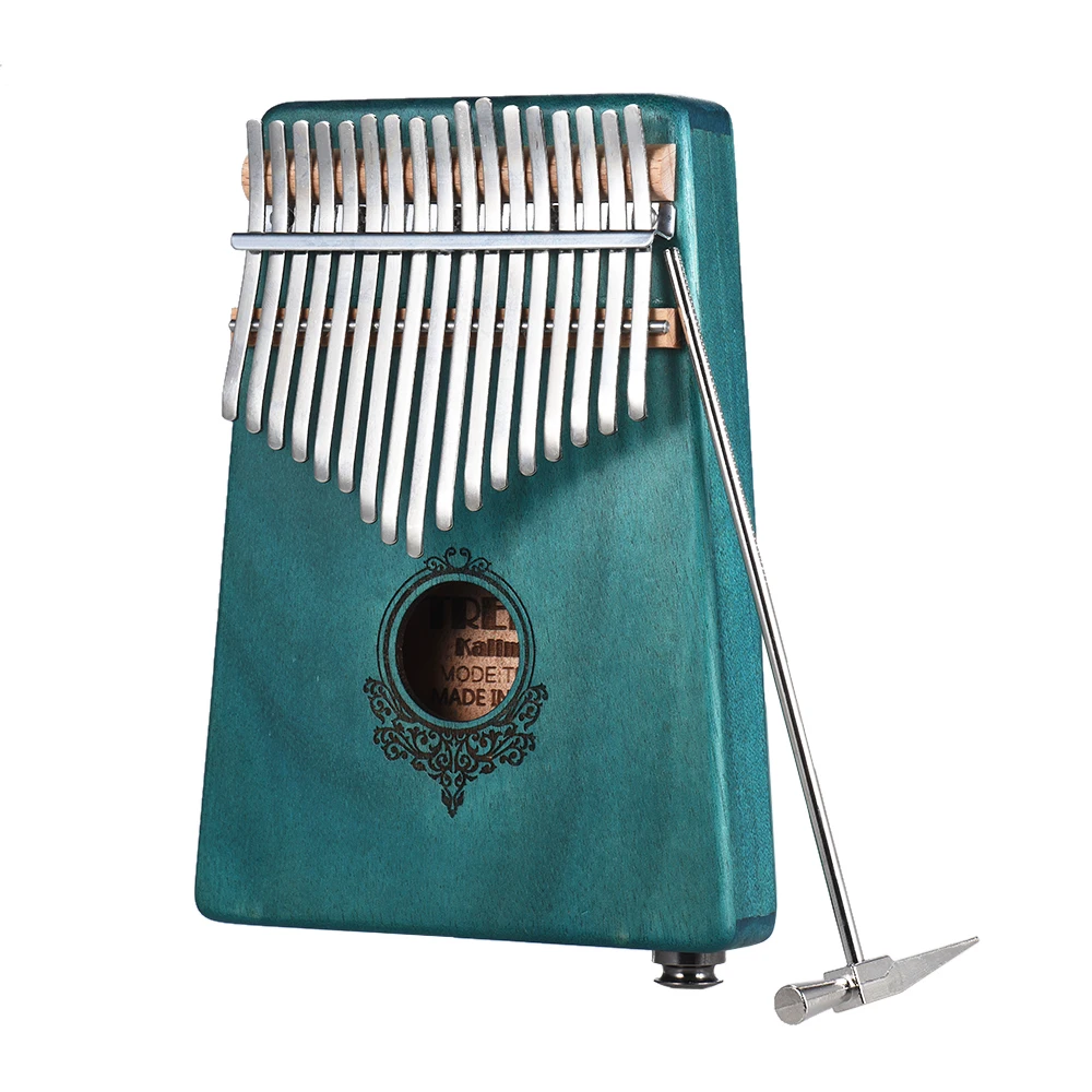 17-key Kalimba Thumb Piano Built-in Pickup With 6.35mm Speaker Interface with Carry Bag International standard C tune Mbira Wood
17-key Kalimba Thumb Piano Built-in Pickup With 6.35mm Speaker Interface with Carry Bag International standard C tune Mbira Wood