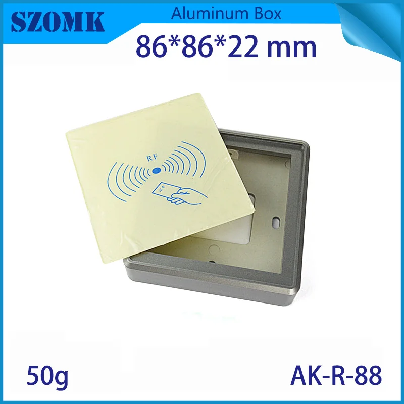 1 piece free shipping abs plastic material card reader box plastic electronics enclosures for rfid reader 86x86x22 mm home case
1 piece free shipping abs plastic material card reader box plastic electronics enclosures for rfid reader 86x86x22 mm home case