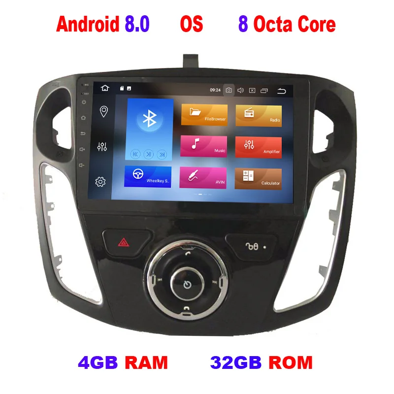10.1 inch Screen Octa-Core Android 8.0 Car DVD Multimedia Player for 2012-2017 Ford Focus 3 with Radio GPS Navi 4GB RAM 32GB ROM
10.1 inch Screen Octa-Core Android 8.0 Car DVD Multimedia Player for 2012-2017 Ford Focus 3 with Radio GPS Navi 4GB RAM 32GB ROM