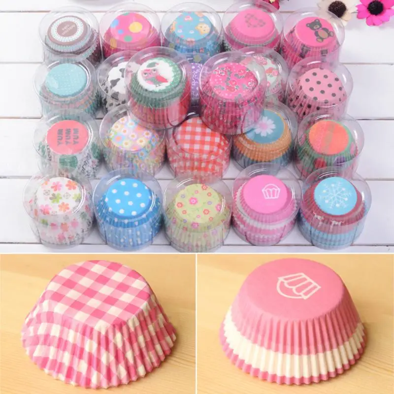 100PCS Muffins Paper Cupcake Wrappers Baking Cups Cases Muffin Boxes Cake Cup Decorating Tools Kitchen Cake Tools DIY
100PCS Muffins Paper Cupcake Wrappers Baking Cups Cases Muffin Boxes Cake Cup Decorating Tools Kitchen Cake Tools DIY