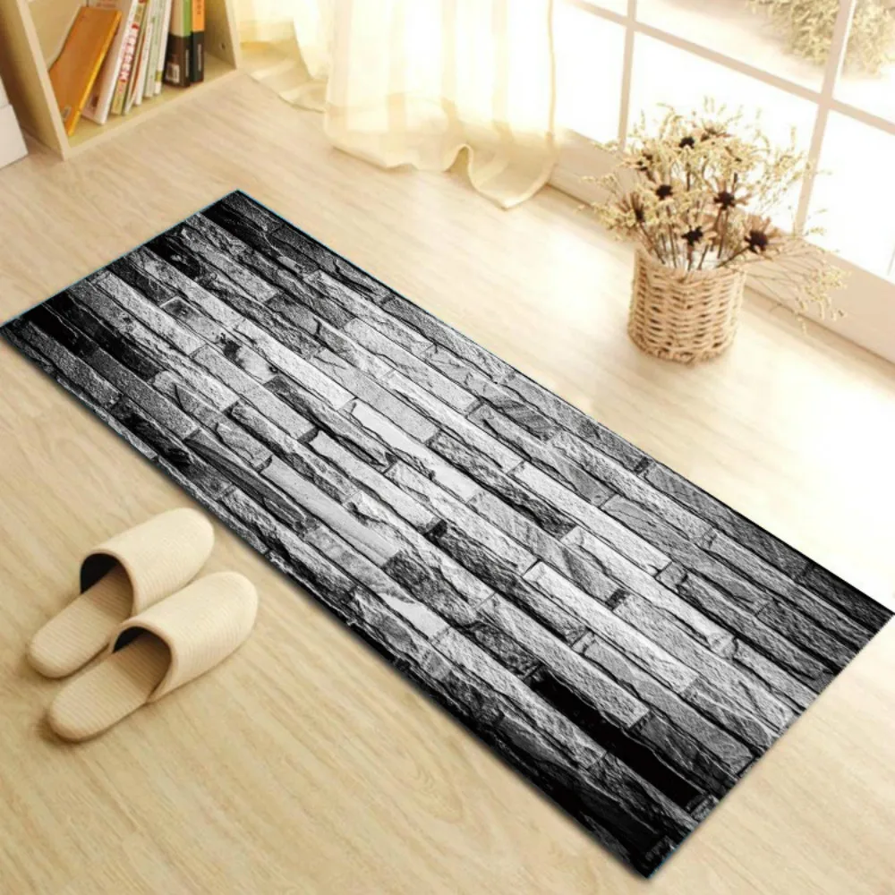 Cilected 3D Classical Brick Wall Stone Carpet Vintage Floor Mats Bedroom Parlor Mat Crawling Steps Mat Kitchen Bathroom Rug
Cilected 3D Classical Brick Wall Stone Carpet Vintage Floor Mats Bedroom Parlor Mat Crawling Steps Mat Kitchen Bathroom Rug