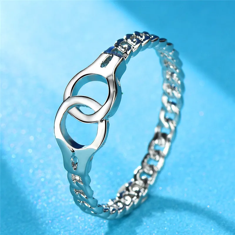 Boho Style Stacking Handcuff Ring 925 Silver Rose Gold Filled Cute Link Chain Cross Thin Rings For Women Men Minimalist Jewelry
Boho Style Stacking Handcuff Ring 925 Silver Rose Gold Filled Cute Link Chain Cross Thin Rings For Women Men Minimalist Jewelry