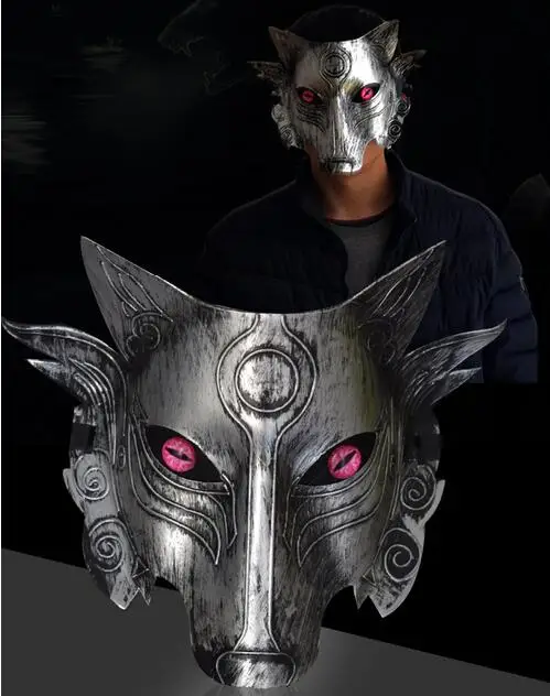 2017 New Halloween Party Makeup Mask Dance Birthday Animal Wolves Face Masks Party decoration spoof wolf party mask Game toy
2017 New Halloween Party Makeup Mask Dance Birthday Animal Wolves Face Masks Party decoration spoof wolf party mask Game toy