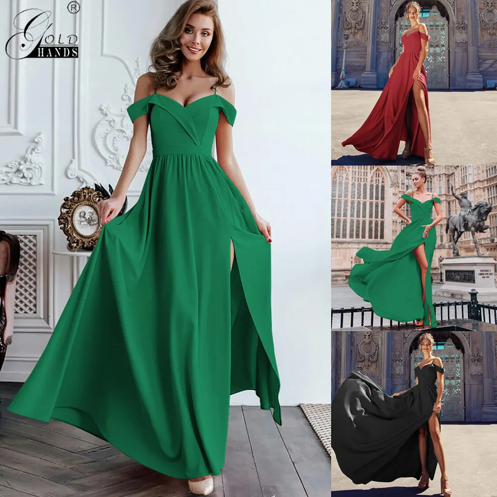 Female Casual Strap V Neck Sleeveless Split Ball Gown Maxi Dress Luxury Summer Dress Women Sexy Elegant Formal Long Party Dress
Female Casual Strap V Neck Sleeveless Split Ball Gown Maxi Dress Luxury Summer Dress Women Sexy Elegant Formal Long Party Dress