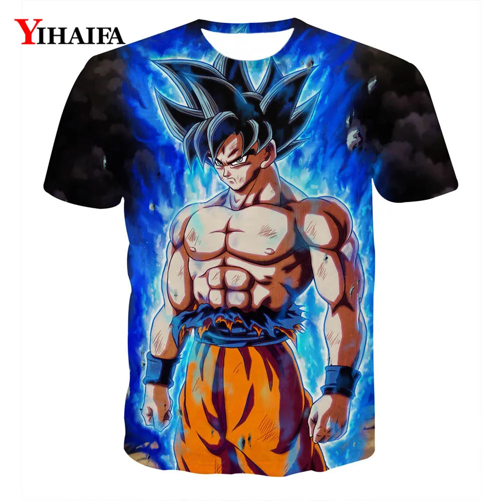 New Men personality Anime Dragon Ball Z 3D Print T-shirt cool Fashion comfortable short-sleeved creative Tee shirt Tops
New Men personality Anime Dragon Ball Z 3D Print T-shirt cool Fashion comfortable short-sleeved creative Tee shirt Tops