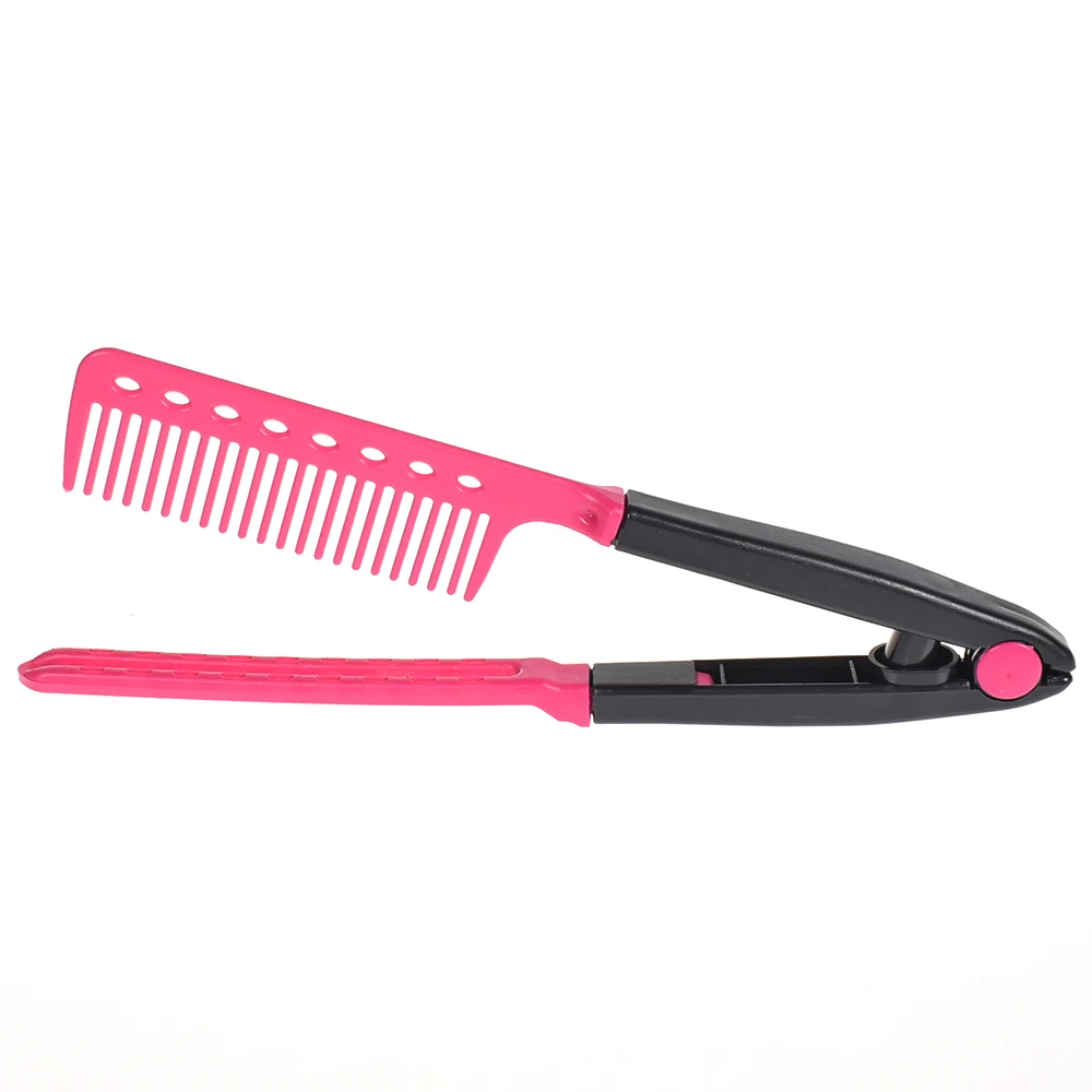 1PC Fashion Hair Combs V Type Hair Straightener Comb DIY Salon Haircut Hairdressing Styling Tool Barber Anti-static Combs Brush
1PC Fashion Hair Combs V Type Hair Straightener Comb DIY Salon Haircut Hairdressing Styling Tool Barber Anti-static Combs Brush