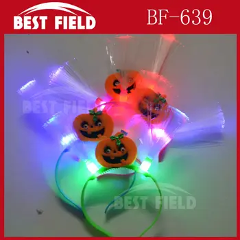Free shipping 200pcs/lot led optical fiber headwear LED Flashing Rave Braid Halloween Props light up pumpkin headband for party
Free shipping 200pcs/lot led optical fiber headwear LED Flashing Rave Braid Halloween Props light up pumpkin headband for party
