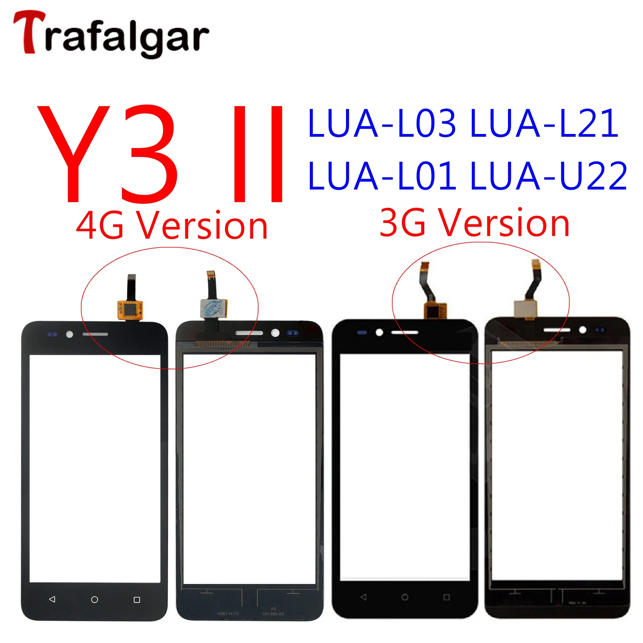 for Huawei Y3 II Touch Panel Screen Digitizer LUA L03 L23 L21 U22 For Huawei Y3 II Touch Screen Front Sensor Glass 3G 4G Replace
for Huawei Y3 II Touch Panel Screen Digitizer LUA L03 L23 L21 U22 For Huawei Y3 II Touch Screen Front Sensor Glass 3G 4G Replace