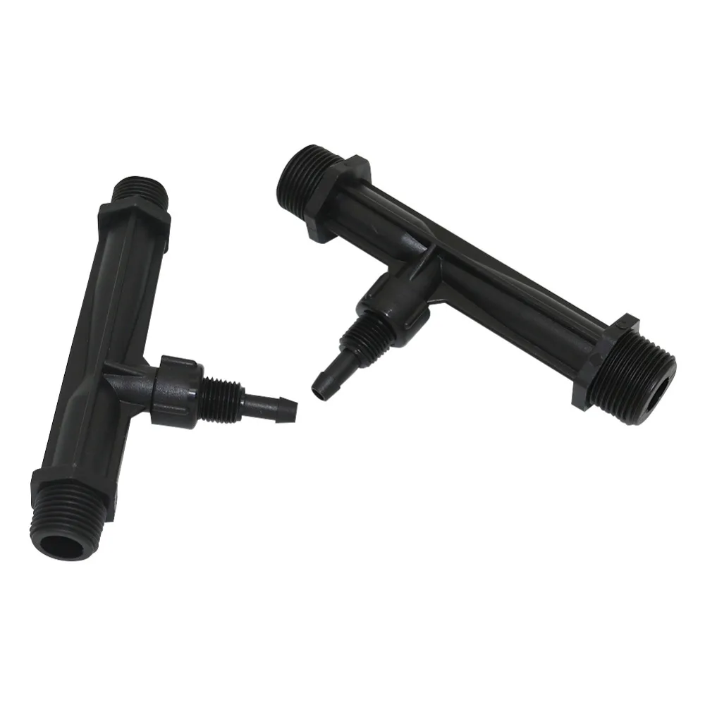 5 Pcs 1/2'' 3/4" Male Thread Venturi Venturi Fertilizer Mixer Injector Garden Agriculture Farm Automatic Fertilize Tool
5 Pcs 1/2'' 3/4" Male Thread Venturi Venturi Fertilizer Mixer Injector Garden Agriculture Farm Automatic Fertilize Tool