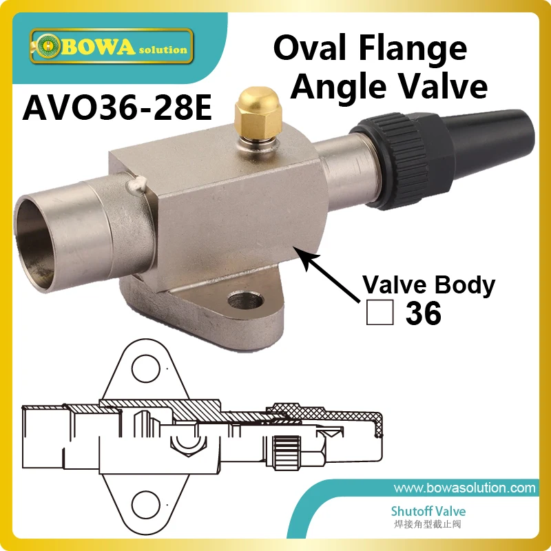 Angle shutoff valve with oval flange connection suitable for 4VCS 4TCS 4PCS 4NCS 4J 4H 4G reciprocating compressors | Бытовая техника