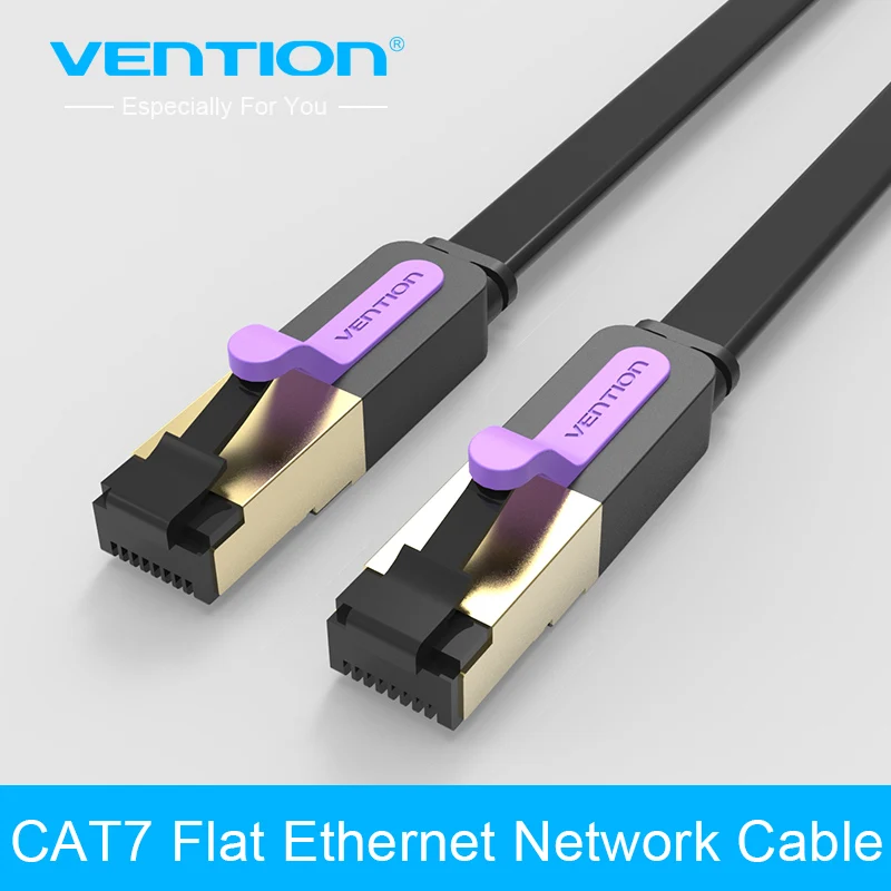 Vention Cat7 Ethernet Cable High Speed Lan Cable Cat 7 RJ45 Ethernet Lan Network Cable 0.5M 1.5M 1M for PC Laptop Cable Ethernet
Vention Cat7 Ethernet Cable High Speed Lan Cable Cat 7 RJ45 Ethernet Lan Network Cable 0.5M 1.5M 1M for PC Laptop Cable Ethernet