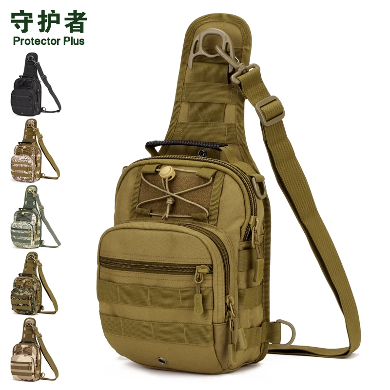 Protector Plus X201 Outdoor Sports Bag Camouflage Nylon Tactical Military Chest Pack Hiking Cycling Bag Ipad Bag
Protector Plus X201 Outdoor Sports Bag Camouflage Nylon Tactical Military Chest Pack Hiking Cycling Bag Ipad Bag