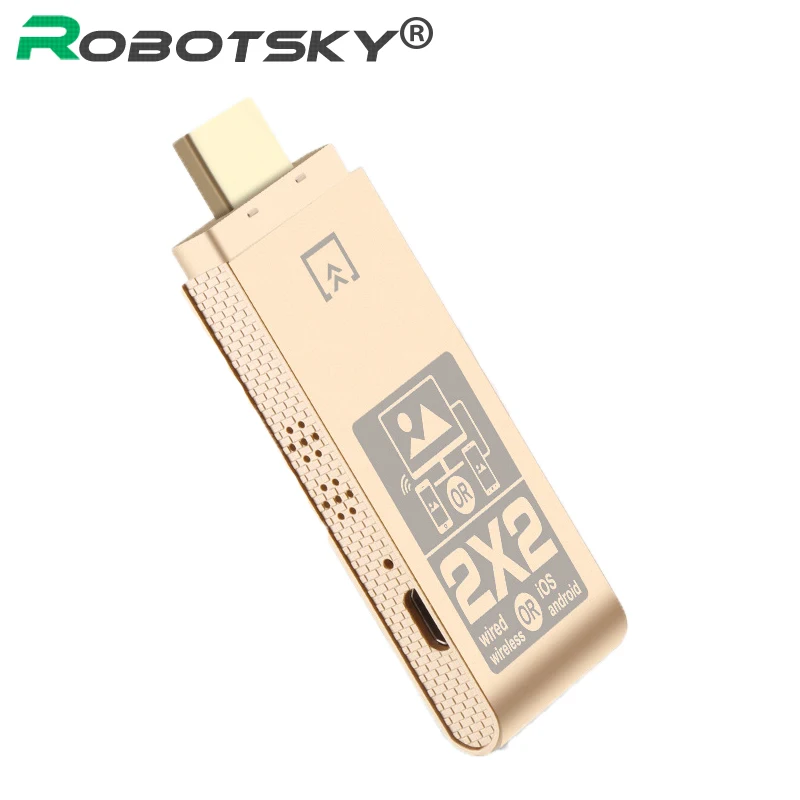 Robotsky 1080P Dual Mode HDMI Adapter 2.4GHz Stable HDTV HDMI Converter Cable for Computer Projector Monitor
Robotsky 1080P Dual Mode HDMI Adapter 2.4GHz Stable HDTV HDMI Converter Cable for Computer Projector Monitor