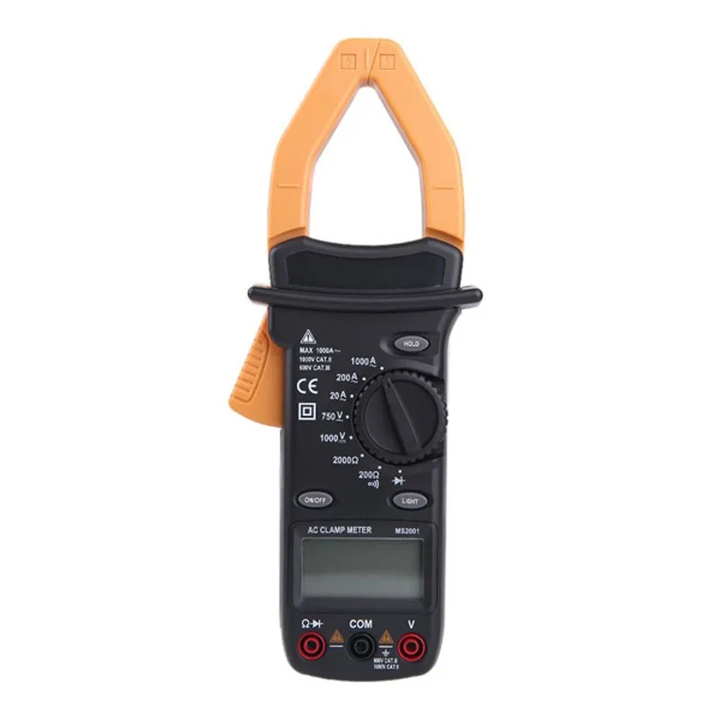 MASTECH PM2001 Digital AC Clamp Meters 1000A AC/DC Voltmeter Ammeter Ohmmeter Insulation Tester W/LCD Backlight Megohmmeter
MASTECH PM2001 Digital AC Clamp Meters 1000A AC/DC Voltmeter Ammeter Ohmmeter Insulation Tester W/LCD Backlight Megohmmeter