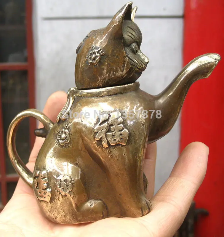 shitou 00542 Chinese Elegant lovely cat Classic pot bronze statue discount 30% (C0324)
shitou 00542 Chinese Elegant lovely cat Classic pot bronze statue discount 30% (C0324)