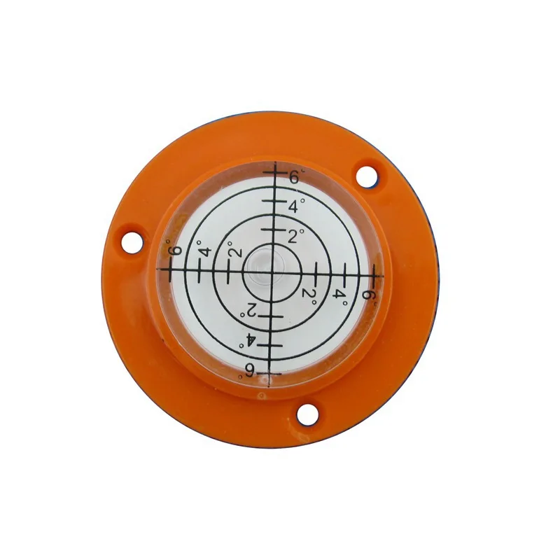 Haccury 2019 New Product 50*9mm Flanges Universal Circular level Plastic bubble level with Mounting Holes
Haccury 2019 New Product 50*9mm Flanges Universal Circular level Plastic bubble level with Mounting Holes