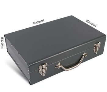 Thickening Style Iron Tool box Outdoor Kit Box Portable electric tool/ Electric hammer Household Case Suitcase
Thickening Style Iron Tool box Outdoor Kit Box Portable electric tool/ Electric hammer Household Case Suitcase