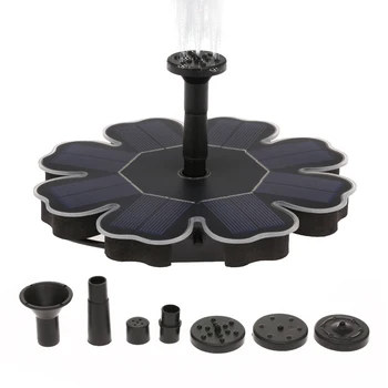 Floating Brushless Submersible Water Pump Solar Fountain Garden Pond Decoration Solar Power Pump Water Fountain for Bird Bath
Floating Brushless Submersible Water Pump Solar Fountain Garden Pond Decoration Solar Power Pump Water Fountain for Bird Bath
