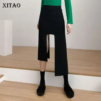 XITAO A Line Split Skirt Women Korea Fashion 2019 Summer High Waist Original Personality Design Hem Asymmetrical WBB2589
XITAO A Line Split Skirt Women Korea Fashion 2019 Summer High Waist Original Personality Design Hem Asymmetrical WBB2589