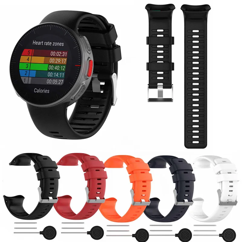 Silicone Wrist Band Strap Smart Bracelet Wristband Belt Replacement for POLAR Vantage V @JH
Silicone Wrist Band Strap Smart Bracelet Wristband Belt Replacement for POLAR Vantage V @JH
