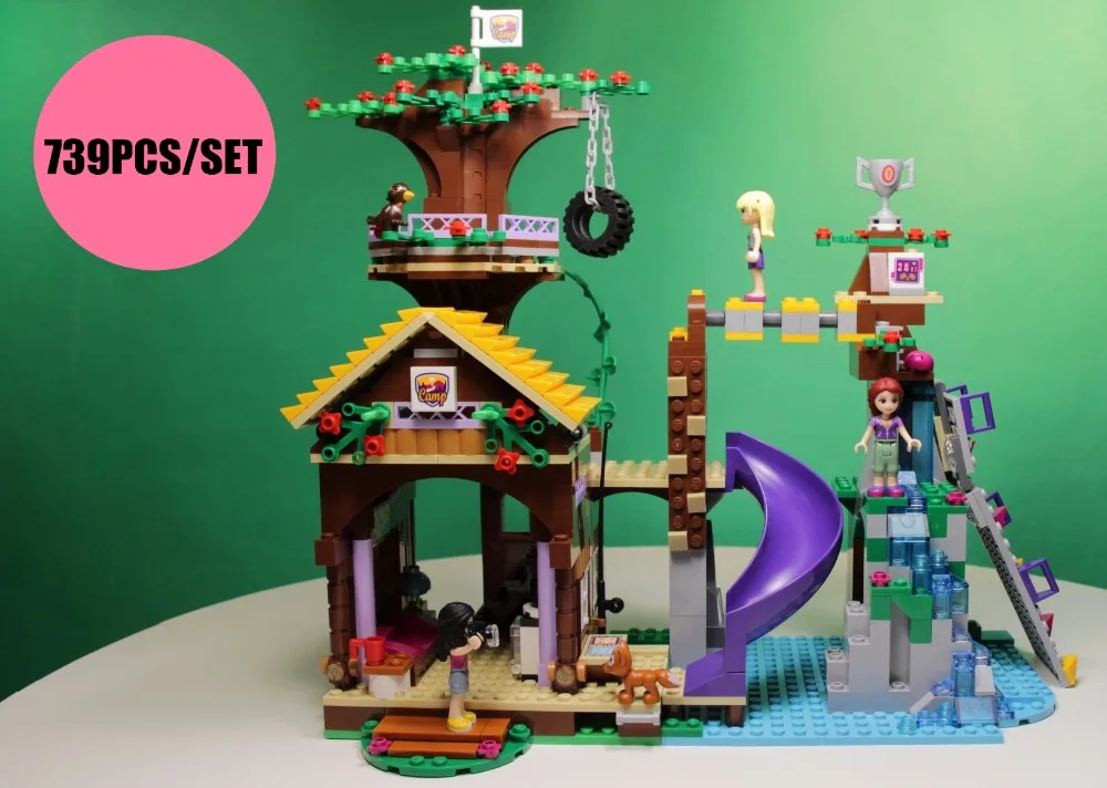 New Adventure Camp Tree House Emma Mia fit legoings Friends figures city Building block bricks 41122 diy Toy girls kid gift
New Adventure Camp Tree House Emma Mia fit legoings Friends figures city Building block bricks 41122 diy Toy girls kid gift