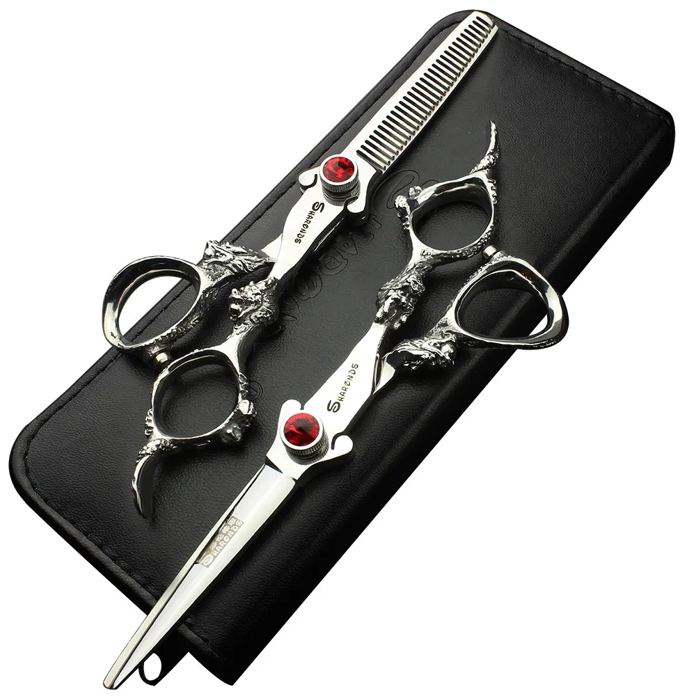 Sharonds 6 inch professional hairdressing scissors suit individuality ruby haircut haircut suitcase set
Sharonds 6 inch professional hairdressing scissors suit individuality ruby haircut haircut suitcase set