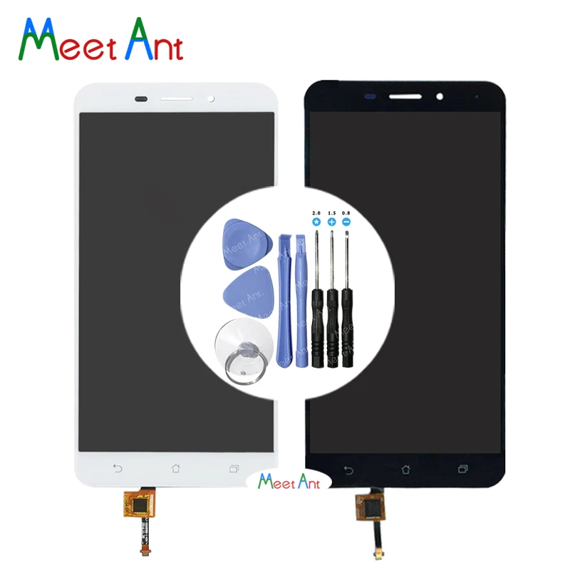 High Quality 5.5'' For ASUS Zenfone 3 Laser ZC551KL LCD Display Screen With Touch Screen Digitizer Assembly + Tool
High Quality 5.5'' For ASUS Zenfone 3 Laser ZC551KL LCD Display Screen With Touch Screen Digitizer Assembly + Tool