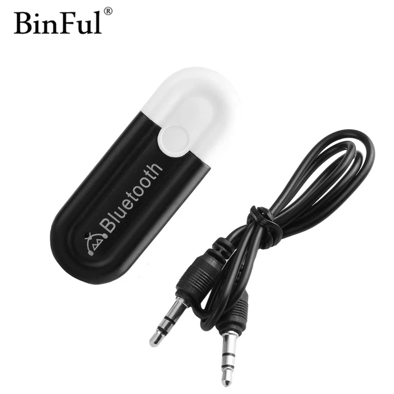 Bluetooth Receiver A2DP Dongle Stereo Music Audio Receiver Wireless USB Adapter for Car AUX Android/IOS Mobile Phone 3.5mm Jack
Bluetooth Receiver A2DP Dongle Stereo Music Audio Receiver Wireless USB Adapter for Car AUX Android/IOS Mobile Phone 3.5mm Jack