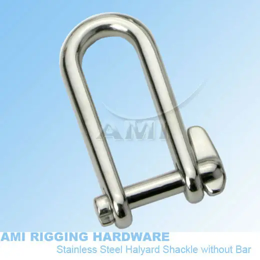 8mm, Halyard Shackle without bar, stainless steel 316, AISI 316, marine hardware, boat hardware, rigging hardware
8mm, Halyard Shackle without bar, stainless steel 316, AISI 316, marine hardware, boat hardware, rigging hardware