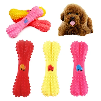 Pet dog Toys Rubber Thorn Bone Shape sound Toy Molar Bite Resistance Durable Teeth Massage Cleaning Toy puppy toys squeaking
Pet dog Toys Rubber Thorn Bone Shape sound Toy Molar Bite Resistance Durable Teeth Massage Cleaning Toy puppy toys squeaking