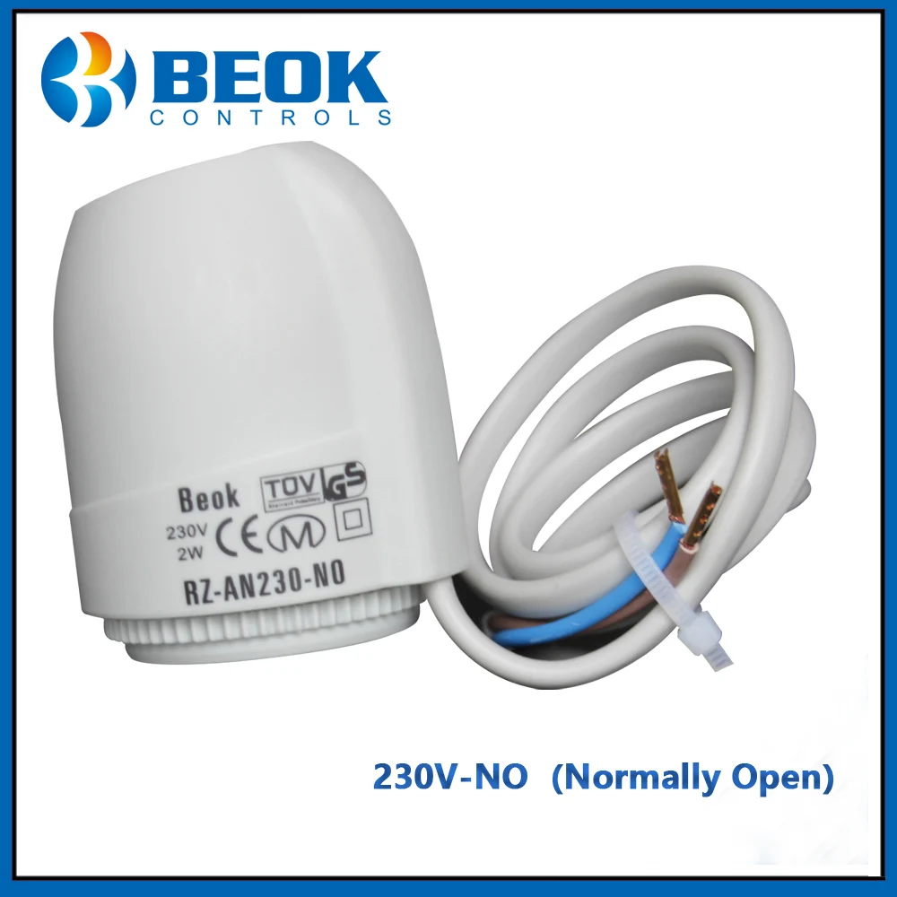 for Manifold in Underflooring Heating System 230V Normally Open Type Thermal Electric Actuator
for Manifold in Underflooring Heating System 230V Normally Open Type Thermal Electric Actuator