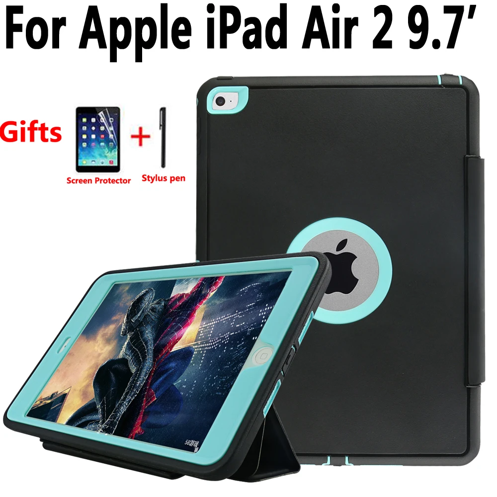Magnetic Smart Case Cover for Apple iPad 6 Air 2 Air2 9.7 A1566 A1567 Funda Tablet Shockproof Full Protective Stand Skin Shell
Magnetic Smart Case Cover for Apple iPad 6 Air 2 Air2 9.7 A1566 A1567 Funda Tablet Shockproof Full Protective Stand Skin Shell