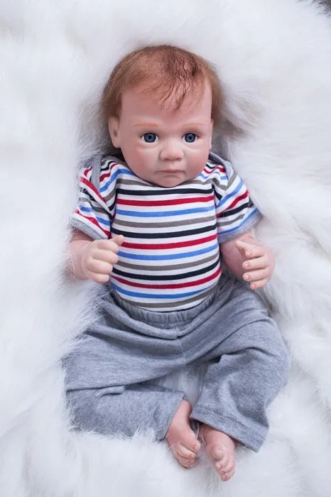20" Realistic reborn baby boy girl dolls cloth body magnetic mouth silicone reborn dolls for children gift newborn baby dolls
20" Realistic reborn baby boy girl dolls cloth body magnetic mouth silicone reborn dolls for children gift newborn baby dolls
