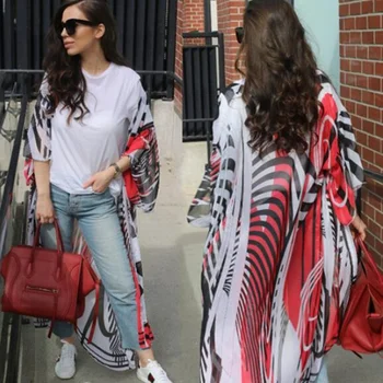 Melphieer Zebra Print Chiffon Long Beach Dress Swimwear Women Beach Tunic Pareo Swimsuit Beach Cover up Robe De Plage Beach Wear
Melphieer Zebra Print Chiffon Long Beach Dress Swimwear Women Beach Tunic Pareo Swimsuit Beach Cover up Robe De Plage Beach Wear