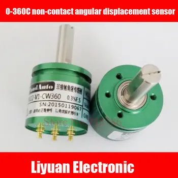 0-360C non-contact angular displacement sensor /0-5V output ultra-low torque rotation angle sensor
0-360C non-contact angular displacement sensor /0-5V output ultra-low torque rotation angle sensor
