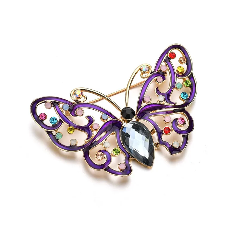 Fashion Insect Animal Crystal Vintage Butterfly Brooches for Women Large Insect Brooch Pin Dress Coat Accessories Cute Jewelry
Fashion Insect Animal Crystal Vintage Butterfly Brooches for Women Large Insect Brooch Pin Dress Coat Accessories Cute Jewelry