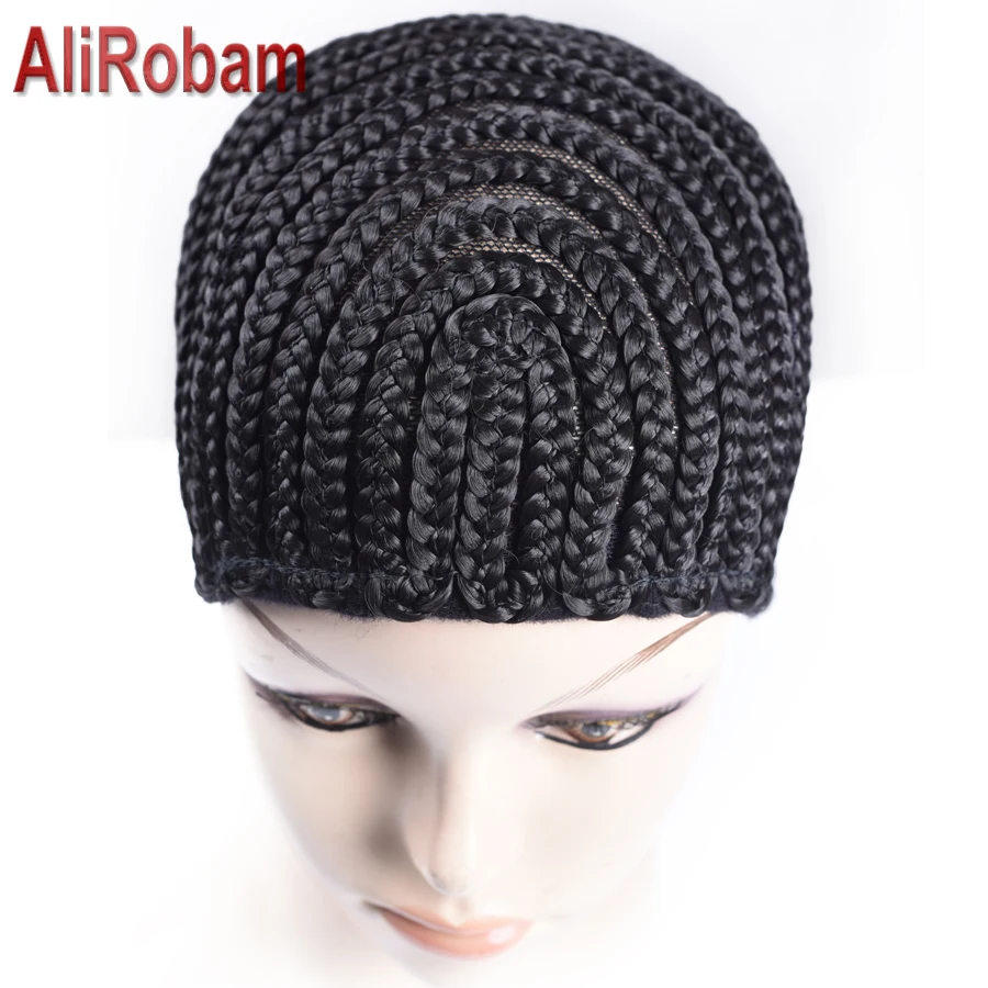 AliRobam Cornrow Wig Cap for easier sew in braided wig caps crotchet black color spider braiding wig cap weaving cap with braids
AliRobam Cornrow Wig Cap for easier sew in braided wig caps crotchet black color spider braiding wig cap weaving cap with braids
