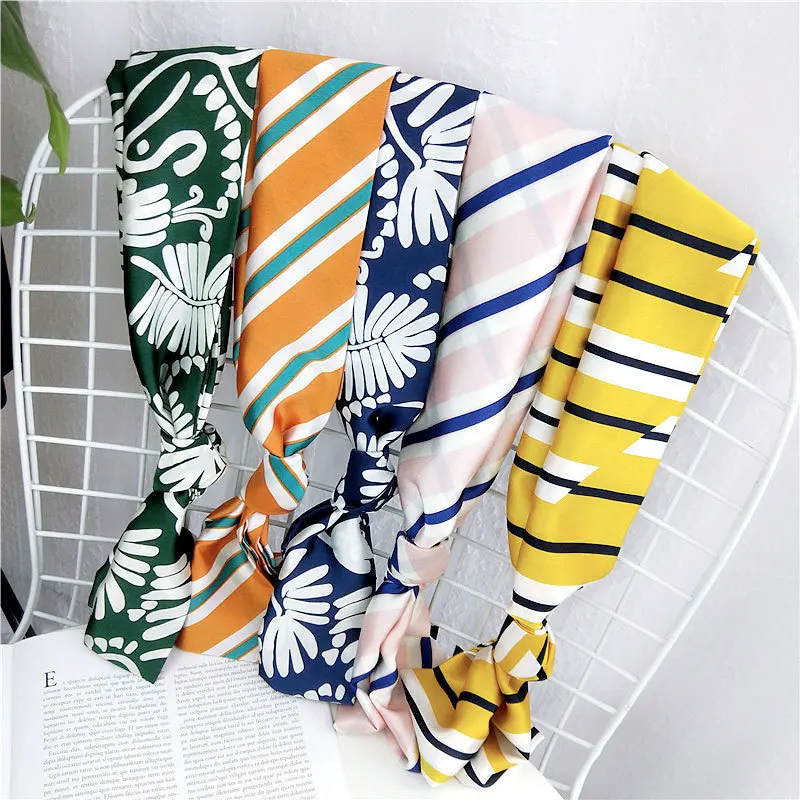 15x145cm New Elegant Polka Dot Printed Silk Small Square Scarf Women Ladies Cc Hair Neck Tie Scarves Neckerchief Foulard Cheveux
15x145cm New Elegant Polka Dot Printed Silk Small Square Scarf Women Ladies Cc Hair Neck Tie Scarves Neckerchief Foulard Cheveux