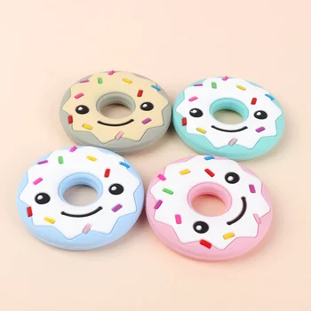 1 pc Doughnut Shape Silicone Teether Reduce Drooling Chewable Soother Teething Lovely Toy for Baby
1 pc Doughnut Shape Silicone Teether Reduce Drooling Chewable Soother Teething Lovely Toy for Baby