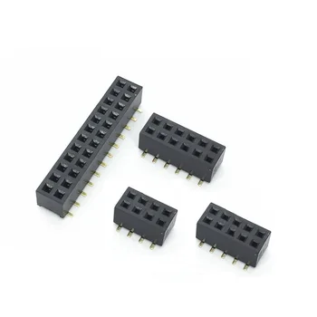 10pcs 2.0 mm Female PCB Header 2x2 4 Pin 6 8 10 12 14 16 18 20 22 26 30 32 36 40 50 60 80 Pin Dual row SMT surface Mount SMD
10pcs 2.0 mm Female PCB Header 2x2 4 Pin 6 8 10 12 14 16 18 20 22 26 30 32 36 40 50 60 80 Pin Dual row SMT surface Mount SMD