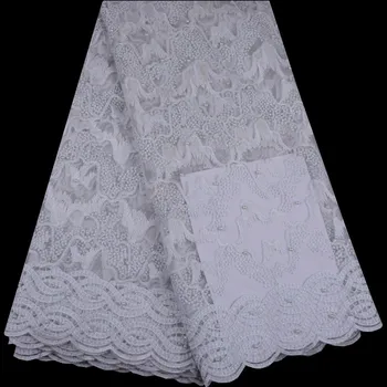 Wholesale Embroidery Guipure Cord Lace Fabric High Quality White African Lace Fabrics 2018 Latest Nigerian Lace Fabrics 901
Wholesale Embroidery Guipure Cord Lace Fabric High Quality White African Lace Fabrics 2018 Latest Nigerian Lace Fabrics 901
