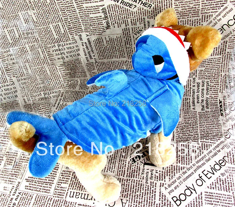 New Coming Shark Cosplay Pet Dogs costum Coat Free Shipping By china post new clothing for dog
New Coming Shark Cosplay Pet Dogs costum Coat Free Shipping By china post new clothing for dog