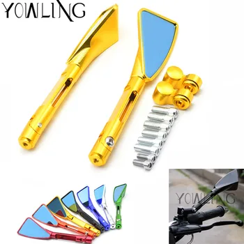 Motorcycle Handle Bar End Rearview Side Mirrors For honda ducati ktm bmw Aprilia Suzuki GSX 600F 750F GSX600F GSX750F
Motorcycle Handle Bar End Rearview Side Mirrors For honda ducati ktm bmw Aprilia Suzuki GSX 600F 750F GSX600F GSX750F