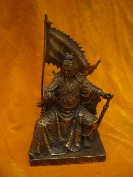 Very rare Ming Dynasty (xuan de1426-1438)copper statue,Guan Gong riding tiger,free shipping
Very rare Ming Dynasty (xuan de1426-1438)copper statue,Guan Gong riding tiger,free shipping