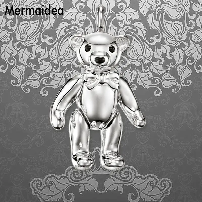 Teddy Bear Pendant Fashion Jewelry 925 Sterling Silver Cute Pendants Gift For Women Girls Fit Necklace 2019 New
Teddy Bear Pendant Fashion Jewelry 925 Sterling Silver Cute Pendants Gift For Women Girls Fit Necklace 2019 New